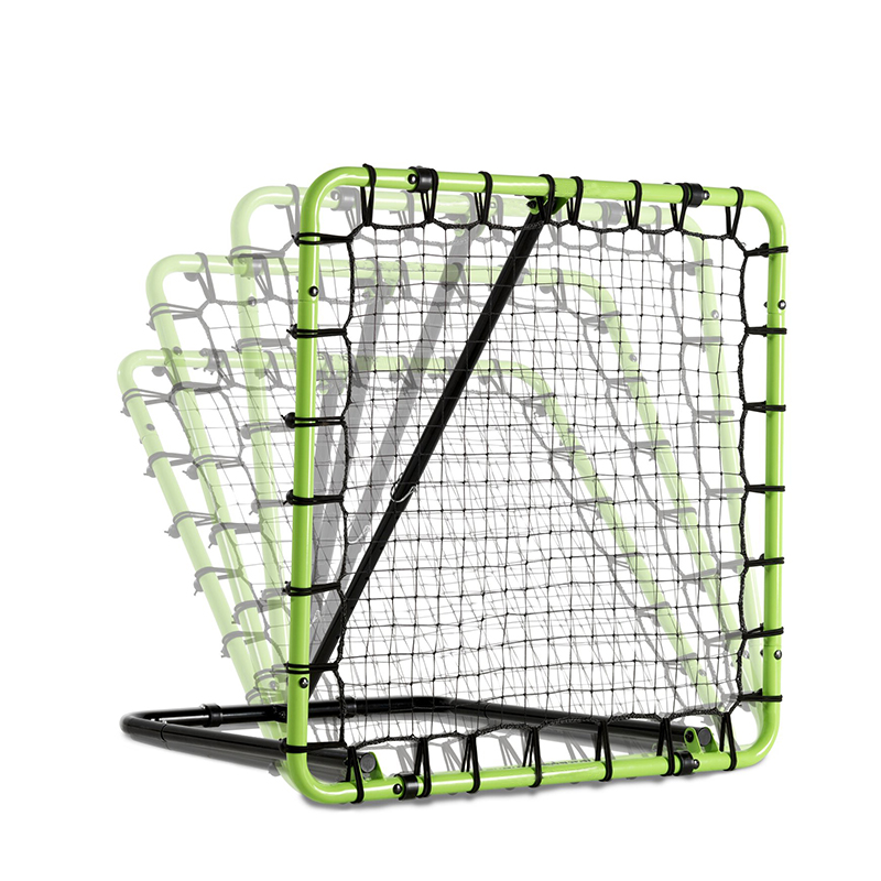 Bounce Back Nets for Football Kick Back Adjustable Football Rebounder Trainer