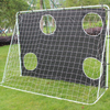 Adult Shooting Goal with 3 in 1 Soccer Goal Targets