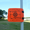 Magnetic Football Aid Top Bins Target Goal Net Easy To Attach And Detach To 5~12 Players Goals 4pcs A Pack with Drawstring Bag