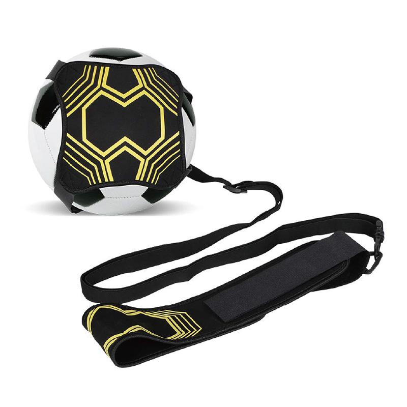 Training Aid Soccer Personal Kick Trainer Elastic Band Velcro Waist Belt