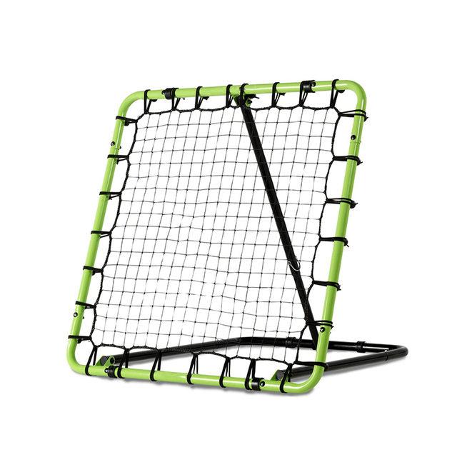Bounce Back Nets for Soccer Kick Adjustable Soccer Goal Training Rebounder Net