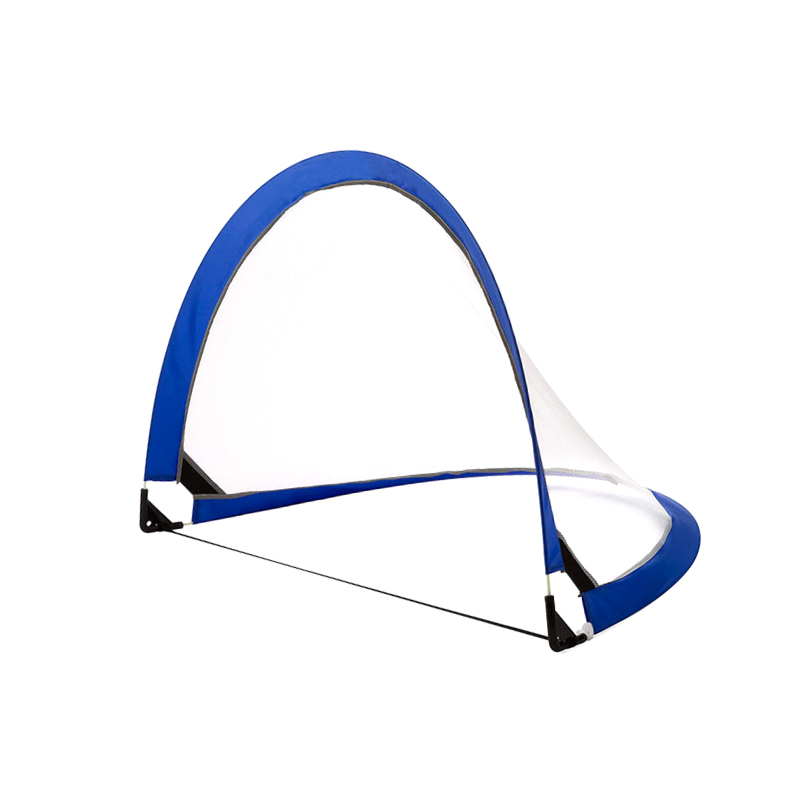 Custom Foldable Fiberglass Soccer Nets Childrens Collapsible Football Goal Net