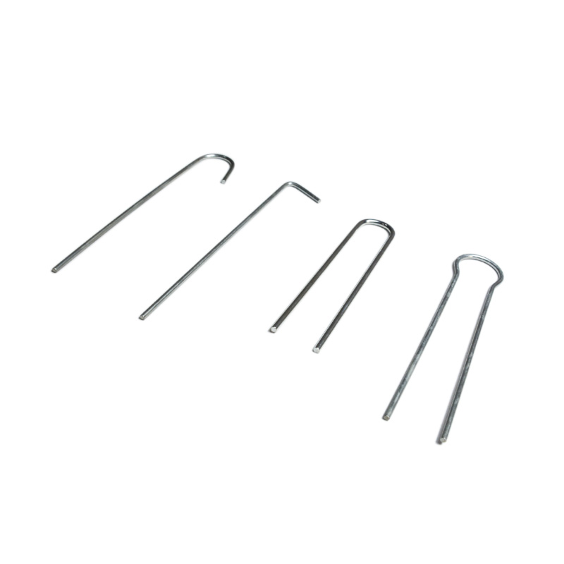 Sports Equipment Accessories Ground Stakes Steel Tent Nails Garden Pegs for Soccer Goal , Golf Net , Wind Wire