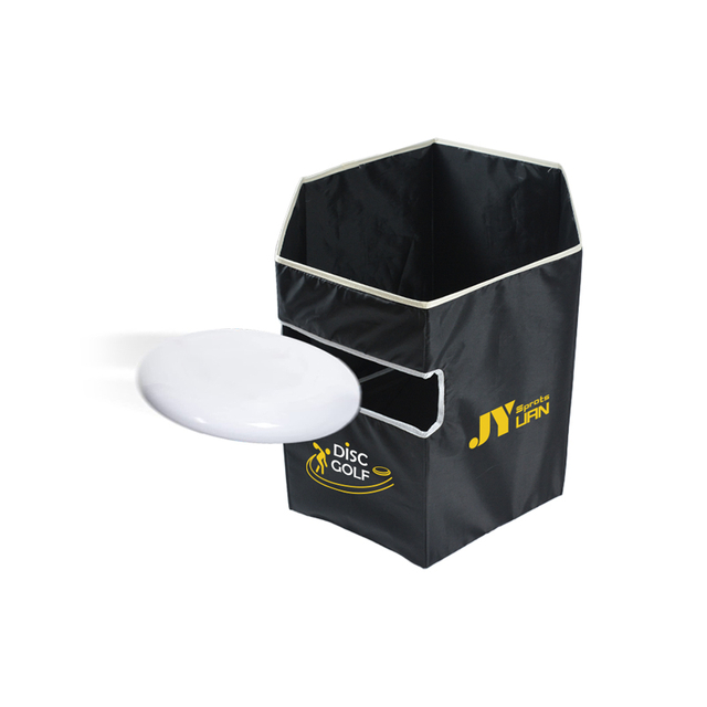 Portable Disc Golf Game Set Flying Toss Dunk Game Set with 2 Discs And Case for Outdoors And Indoors 